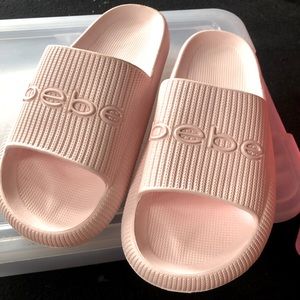 bebe comfy slides